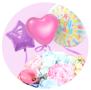 BALLOONS & FLOWERS